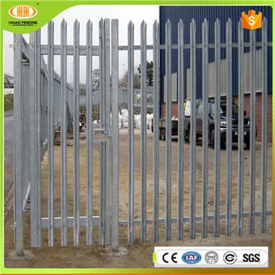 high security steel palisade fencing_second hand palisade fe